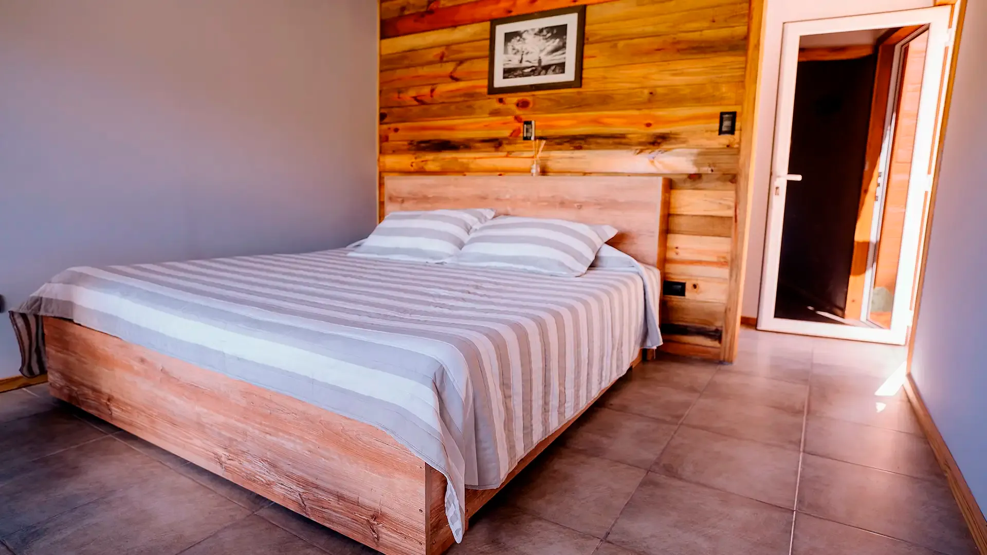 Interior de la Suite Junior en Valle de los Ciervos, Tandil