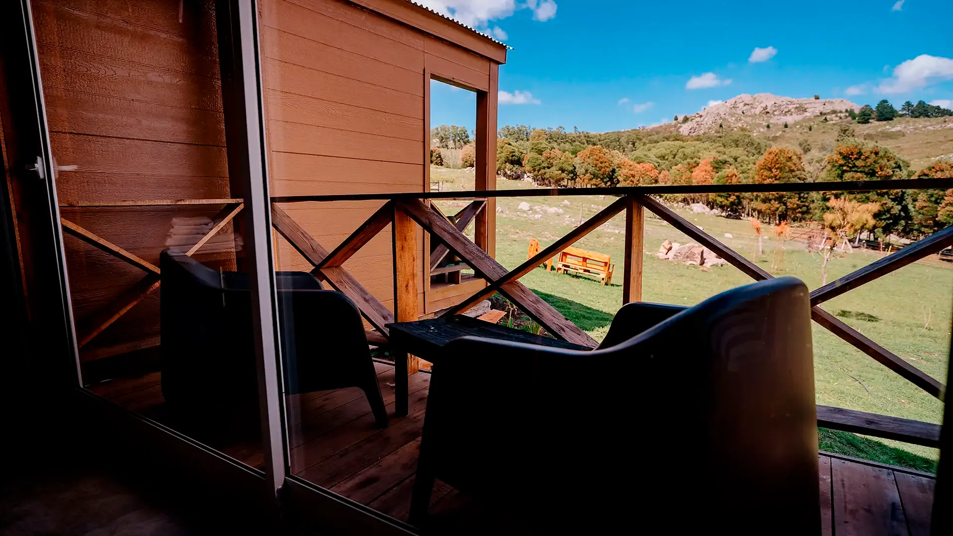 Interior de la Suite Junior en Valle de los Ciervos, Tandil