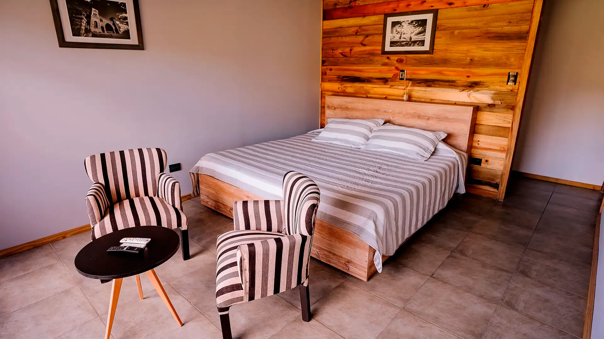 Interior de la Suite Junior en Valle de los Ciervos, Tandil
